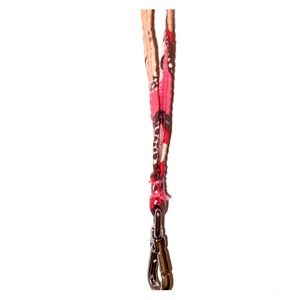 VERA BRADLEY Pretty Pink Wristlet Strap Keychain